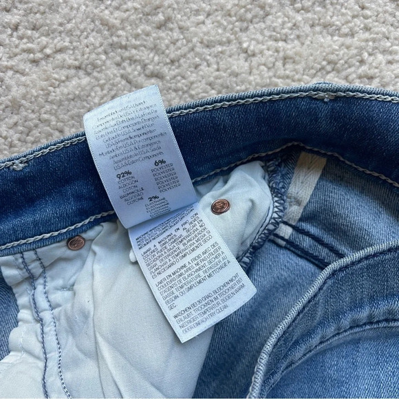 Mother Stunner Zip Ankle Step Fray Jeans Good Girls Do - Picture 7 of 8